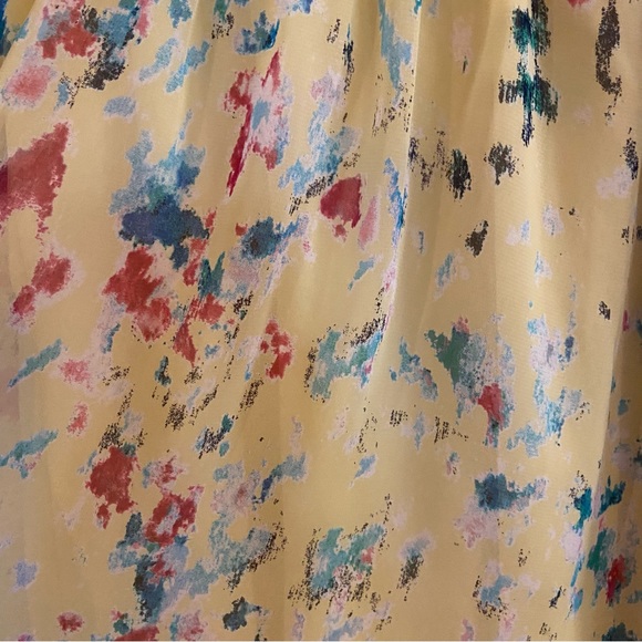 TYCHE Floral dress. Empire waist,above knee. Medium. - Picture 4 of 9